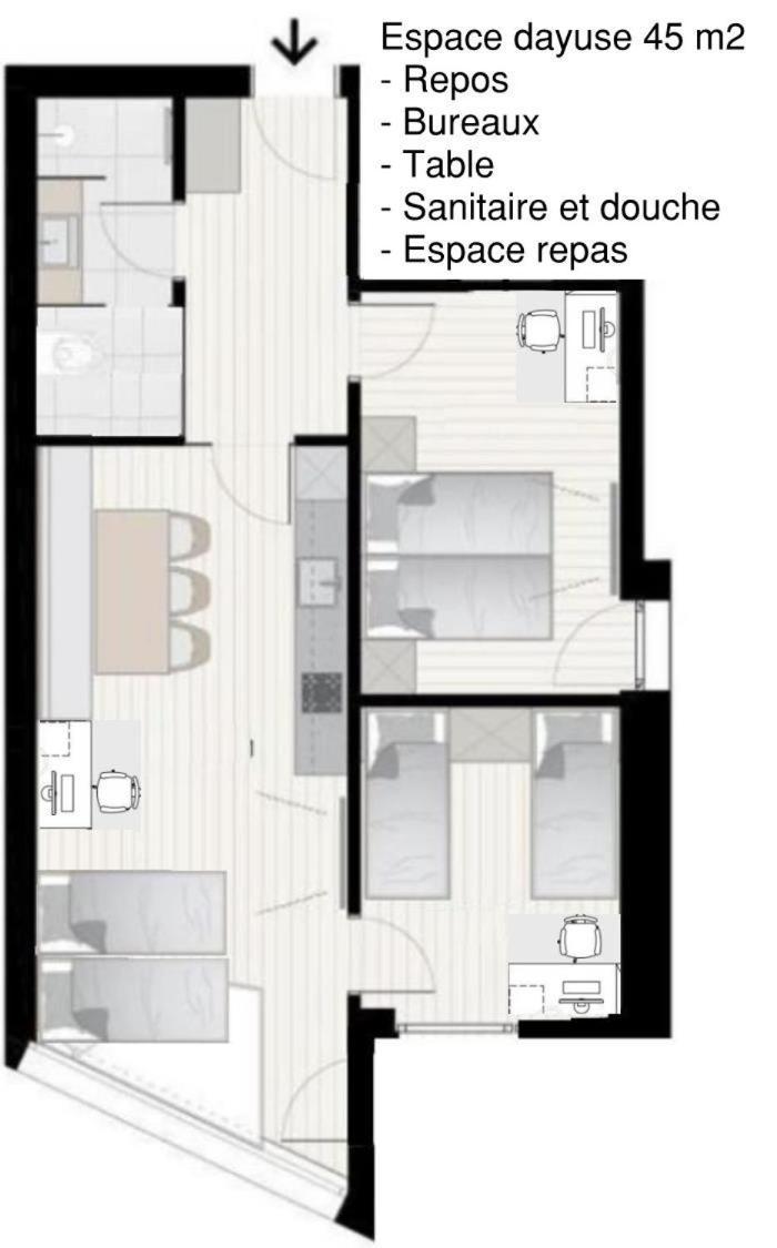 Chati-Bourg Citea Express Dayuse - Suite 3 Pieces W -- 25 Min Paris Montparnasse -- 15 Min Velizy Châtillon Exterior photo
